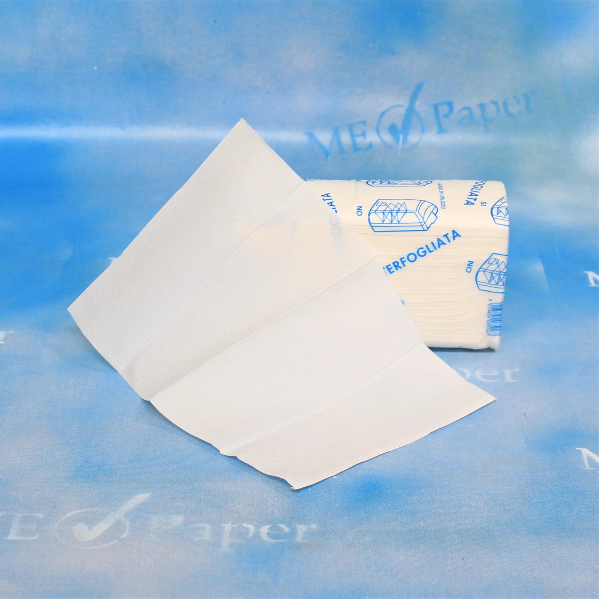 Papierhandtücher, 2-lagig, 20,3x32 cm, W-Interfalz, Zellstoff, 1875  Blatt pro Karton
