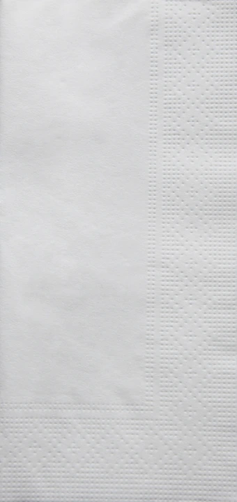 [30124] Servietten Buchfalz 3-lagig, 40x40 cm, 1/8 Falz, Zellstoff, 8x200 Stück