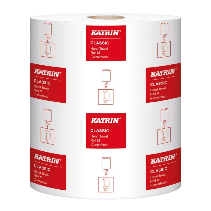 [460102] Katrin 460102 Classic System M2 Handtuchrolle, 2-lagig (6er Pack)