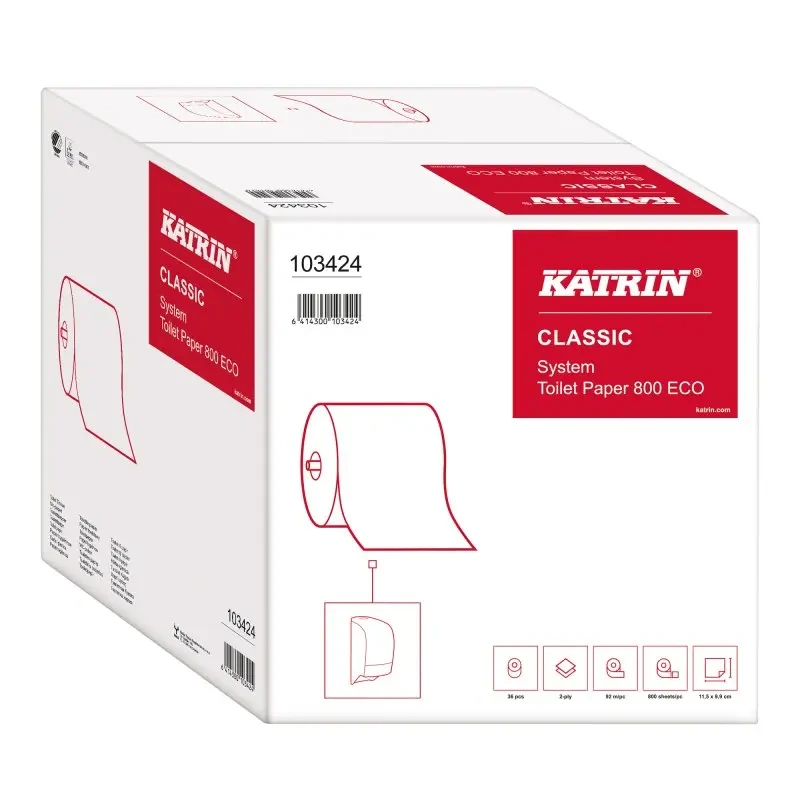 [103424] 103424 Katrin System Toilettenpapier 800 Blatt
