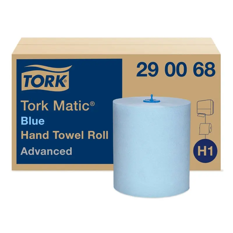 [290068] Tork 290068 Matic Advanced blue H1, Handtuchrollen, blau, 2-lagig - Mischfaser