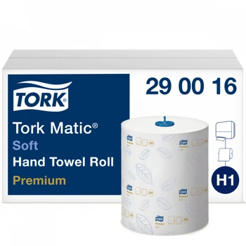 Tork 290016 Matic Premium, Handtuchrolle, 2-lagig - Zellstoff