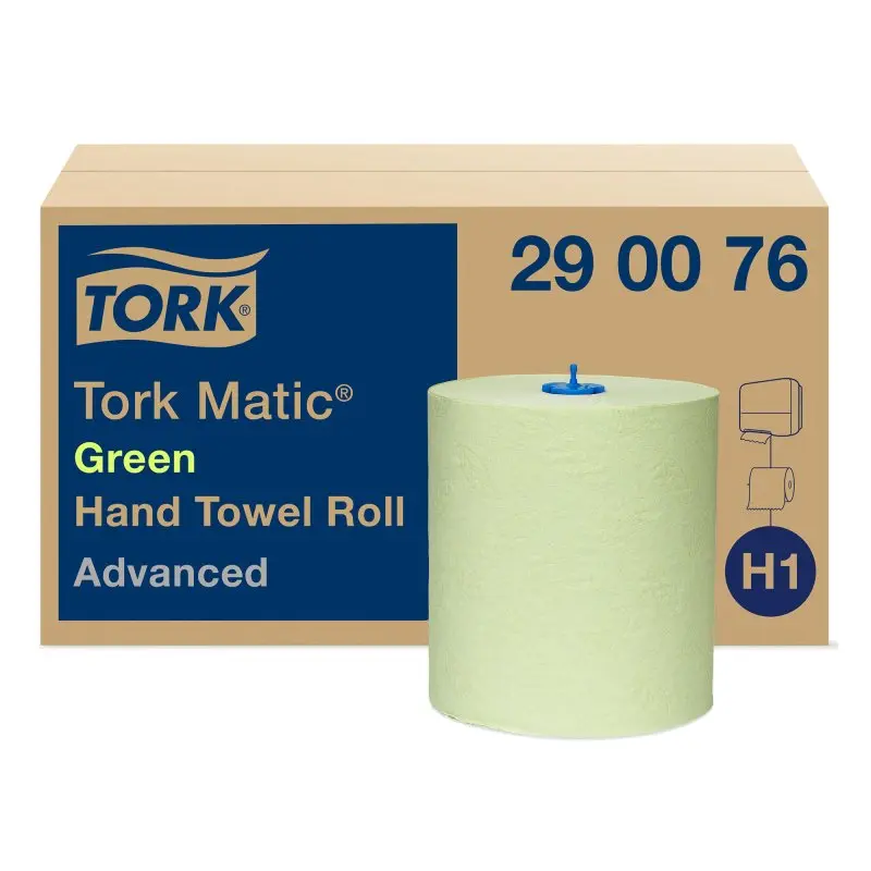 [290076] Tork 290076 Matic Advanced H1 Handtuchrolle, 2-lagig - Recyclingpapier