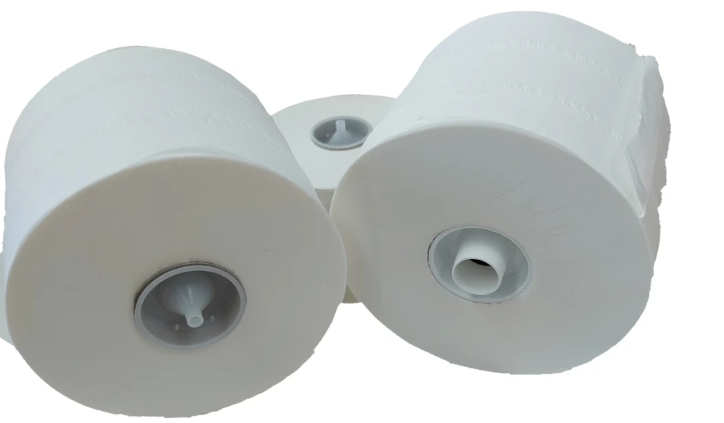 [20110] Toilettenpapier 800 Blatt, 2-lagig, System K, 95 m, incl. Stöpsel,  100% Zellstoff, 36 Rollen pro Pack