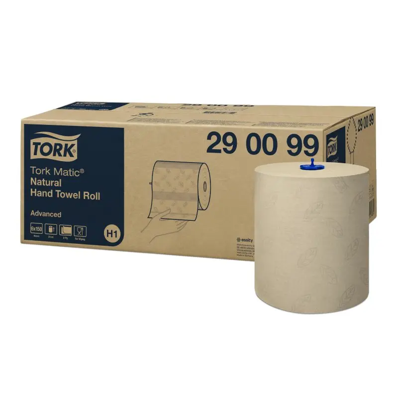 [290099] 290099 Tork Matic Handtuchrolle H1, 2-lagig,150 m, 21 cm breit, natur Advanced